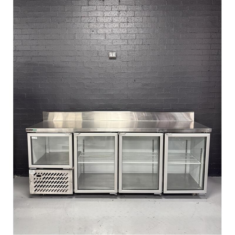 Pre-Owned Anvil UBG6240 - 3 1/2 Glass Door Underbench Fridge