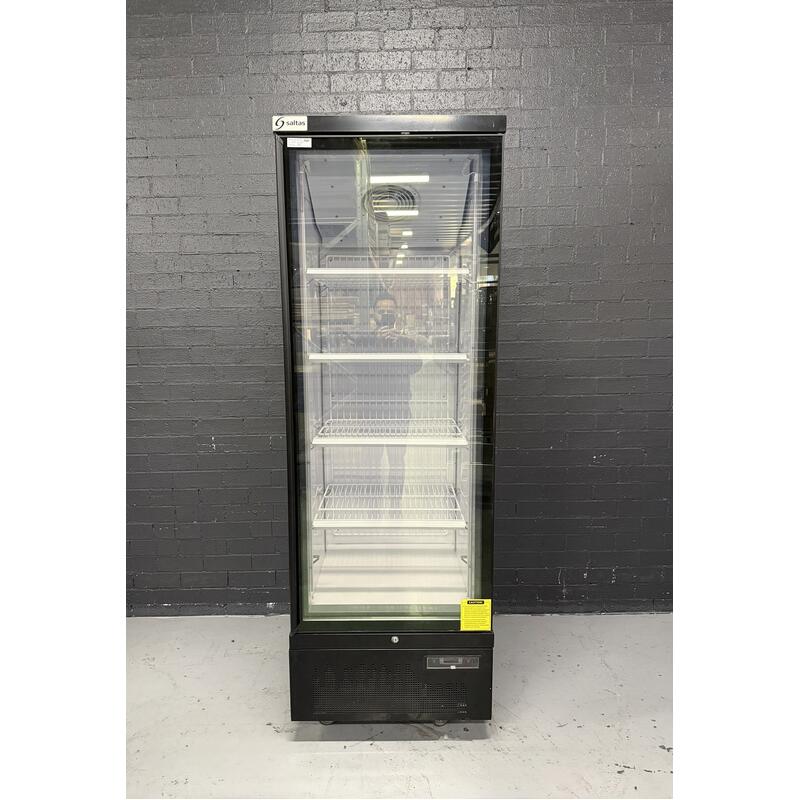Pre-Owned Saltas NSA0625 - Single Glass Door Upright Fridge