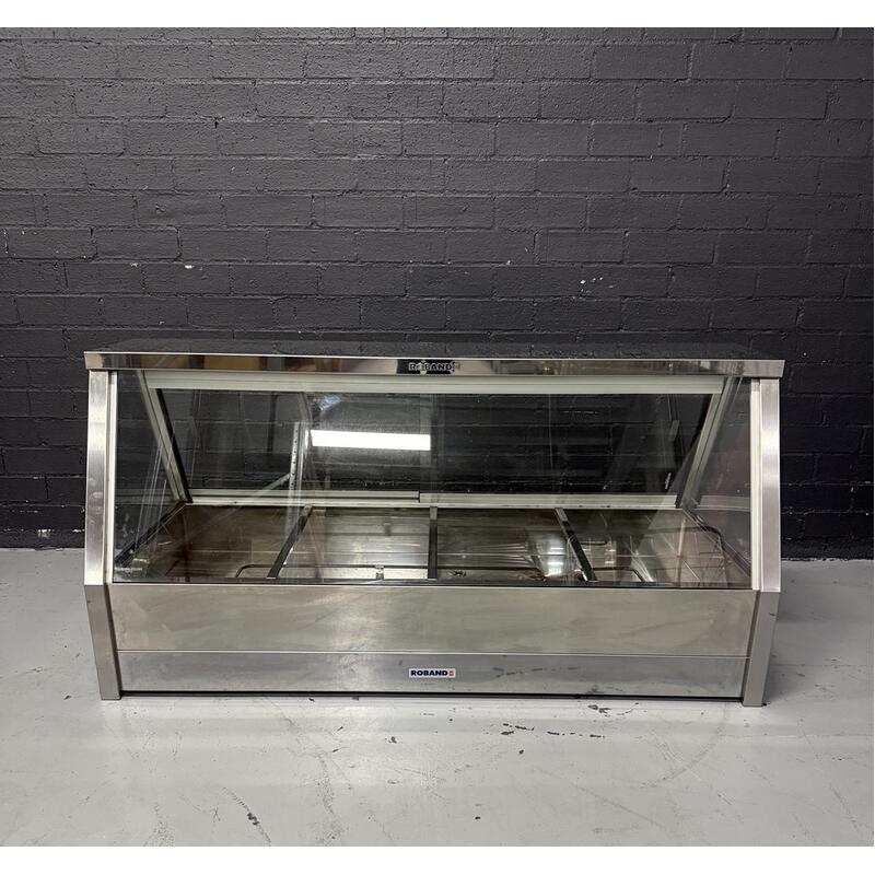 Pre-Owned Roband E24RD - Straight Glass Hot Food Display 2x4