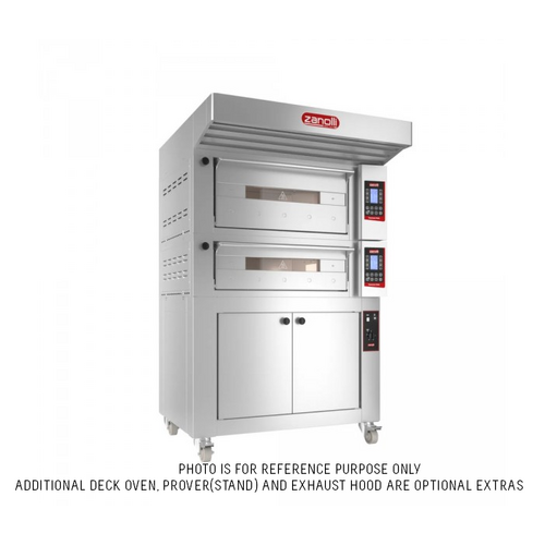 PW2/MC26 Teorema Polis 2 Tray Bakery Deck Oven-260mm Chamber Height 