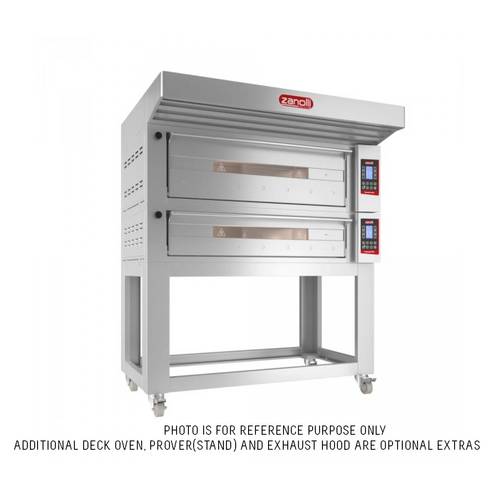 PW3/MC18 Teorema Polis 3 Tray Bakery Deck Oven-180mm Chamber Height 