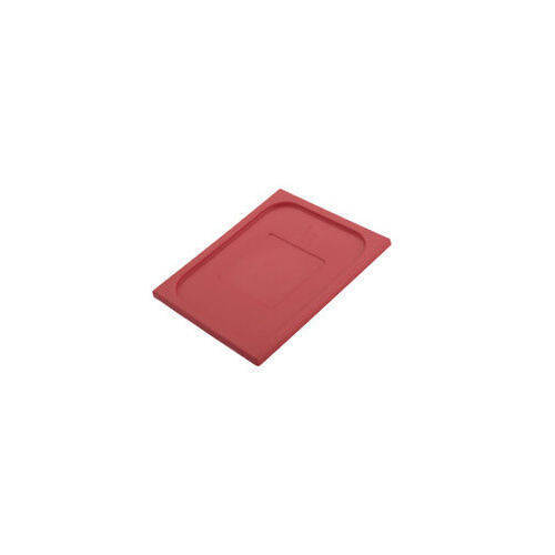 Polypropylene 1/2 Gastronorm Lid Red