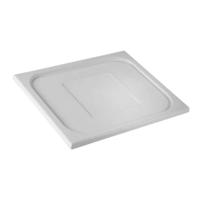 Polypropylene 1/2 Gastronorm Lid White