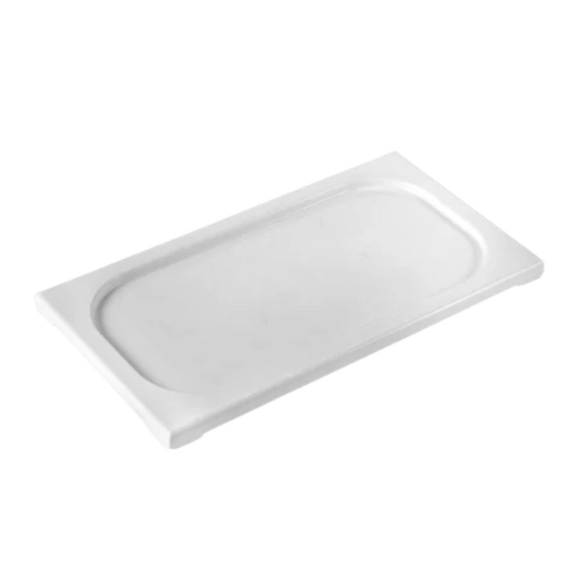 Polypropylene 1/3 Gastronorm Lid White