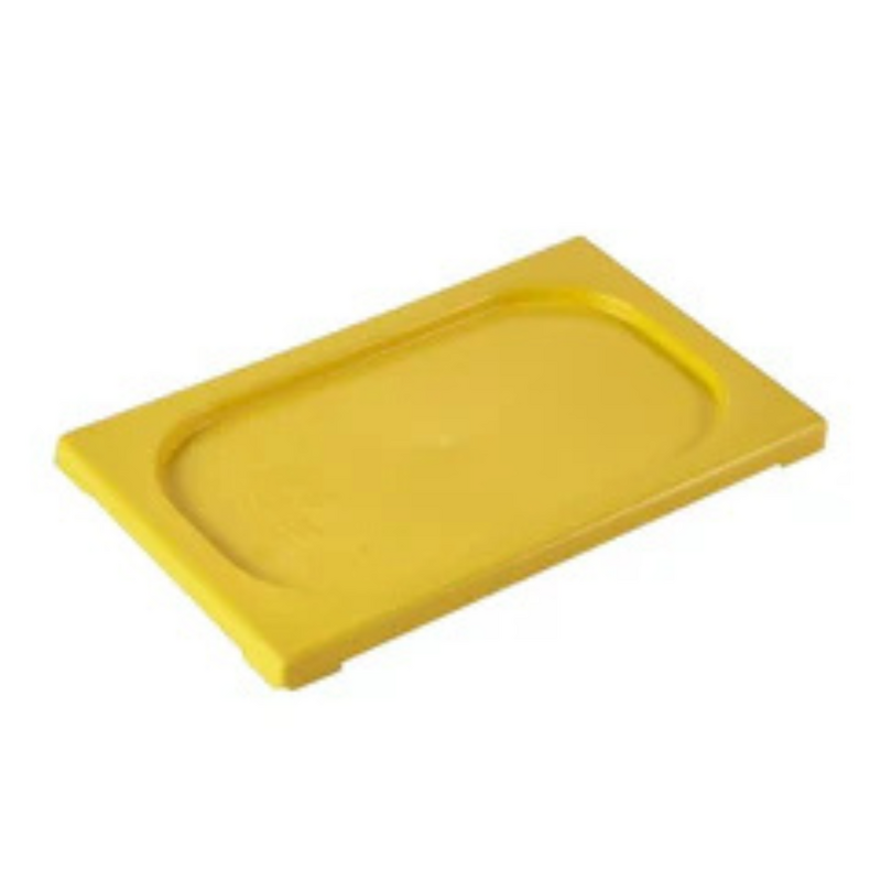 Polypropylene 1/4 Gastronorm Lid Yellow