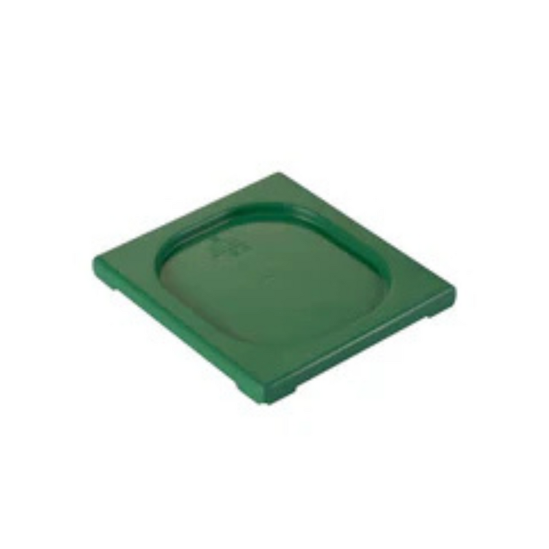 Polypropylene 1/6 Gastronorm Lid Green