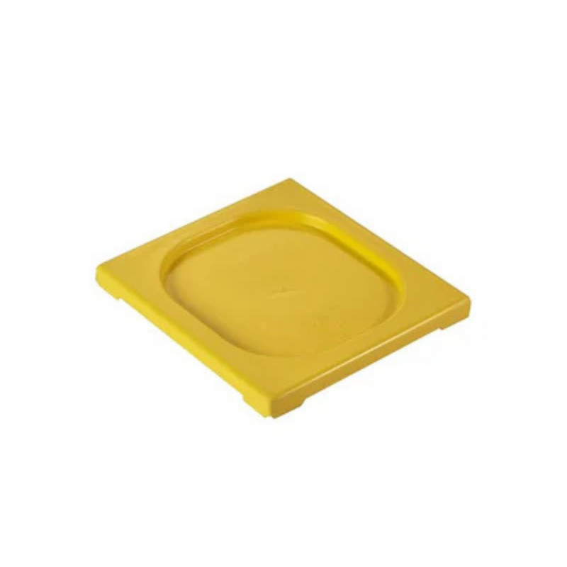 Polypropylene 1/6 Gastronorm Lid Yellow