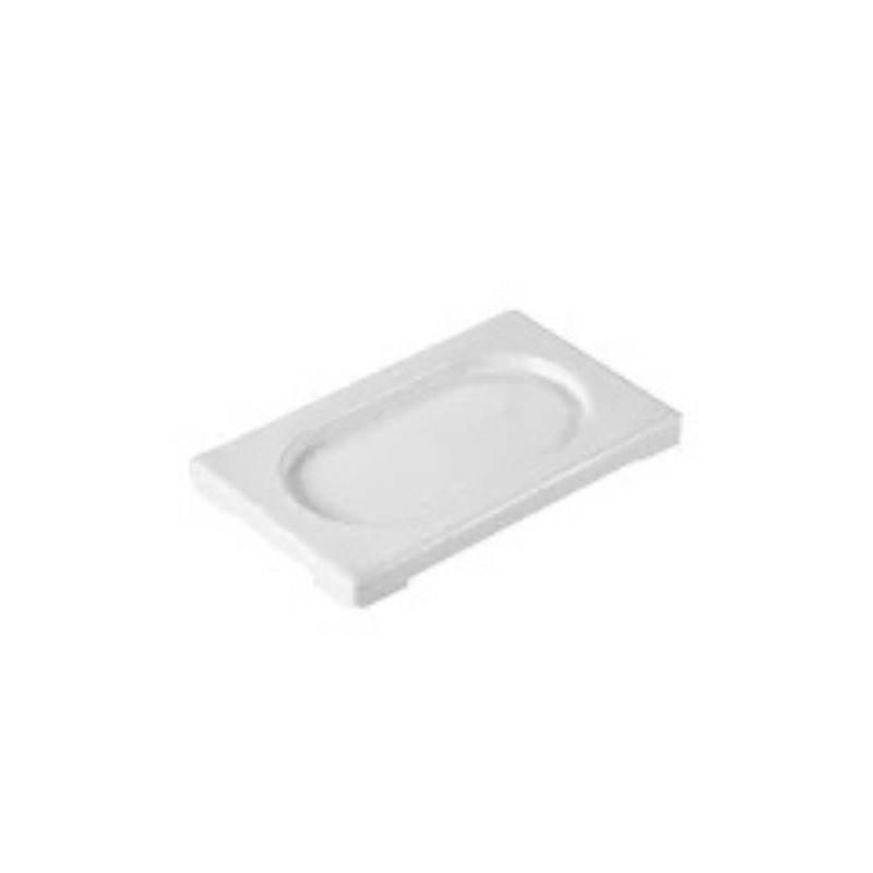 Polypropylene 1/9 Gastronorm Lid White