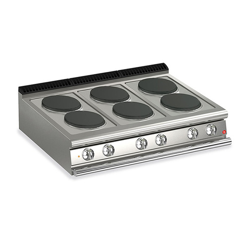 Baron Q70PC/E120 - 6 Burner Electric Cook Top