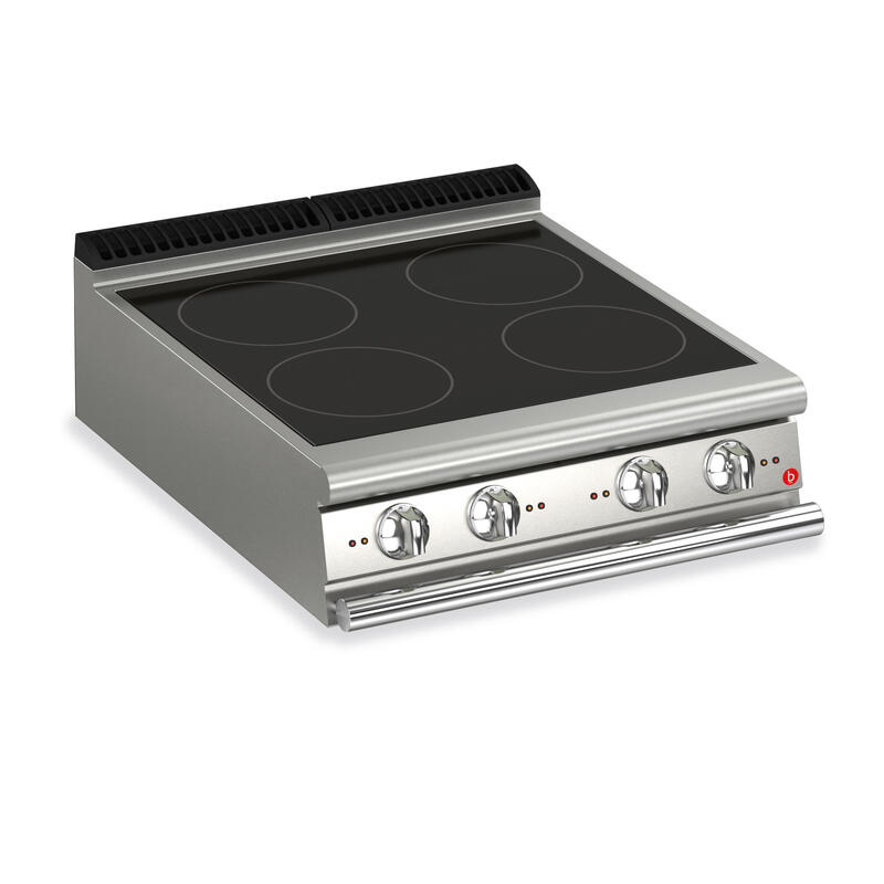 Baron Q70PC/IND801 - 4 Burner Bench Model Electric Induction Cook Top (700 Series)