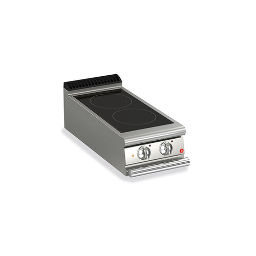 Baron Q70PC/VCE400 - 2 Burner Electric Cook Top With Ceramic Glass