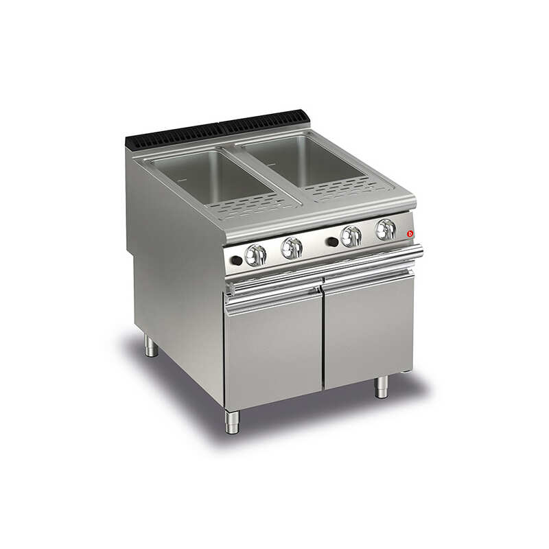 Baron Q90CP/G800 - 40+40L Double Basin Gas Pasta Cooker