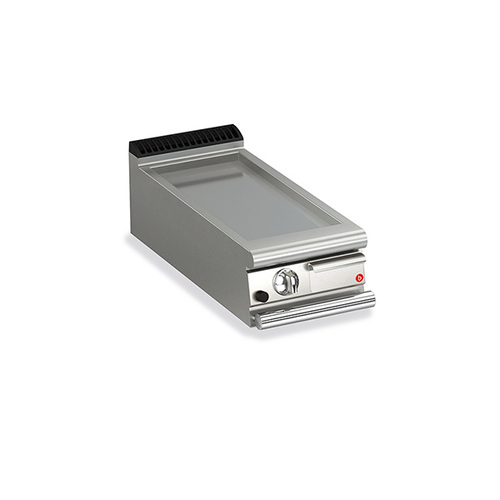 Baron Q90FT-G400 - 1 Burner Gas Fry Top With Smooth Mild Steel Plate