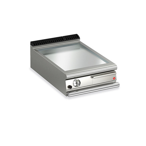 Baron Q90FTT-G605 - 1 Burner Gas Fry Top With Smooth Chrome Plate 