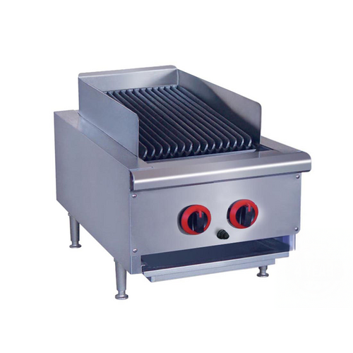 Gasmax QR-14E - 2 Burner Char Grill Top NG