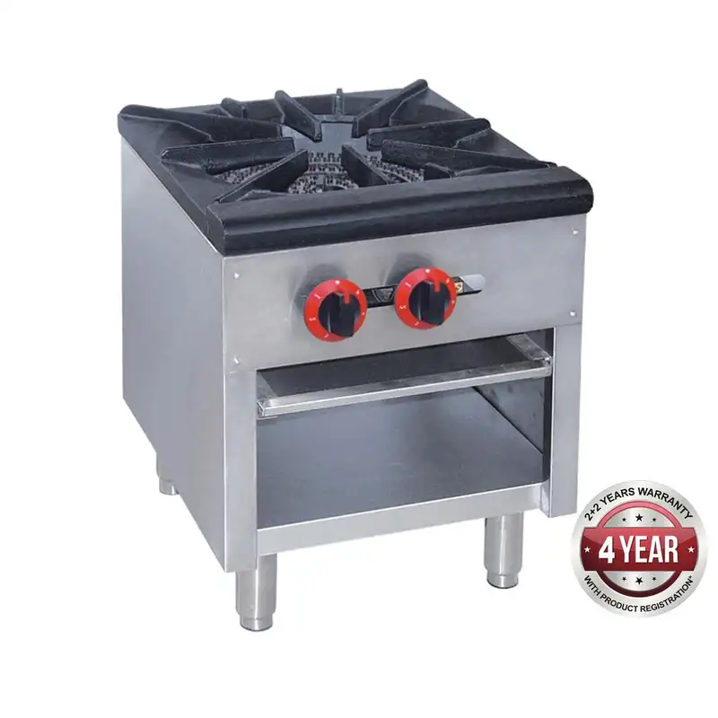 Gasmax RB-1ELPG - Dual Ring Burner - Single Hob with Flame Failure - LPG