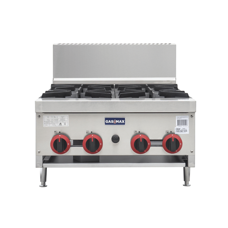 Gasmax RB-4ELPG - 4 Burner Gas Cooktop - LPG
