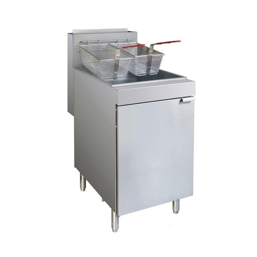 Frymax RC300E - Single Pan Tube Gas Fryer 18 Litres - Natural Gas