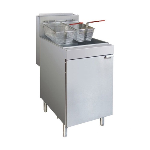 Frymax RC400ELPG - Single Pan Tube Gas Fryer 22 Litres - LPG
