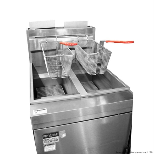 Frymax RC400TELPG - Twin Pan Tube Gas Fryer - LPG