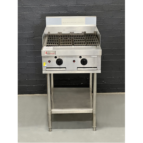 Trueheat RCB6-NG - 600mm wide Gas Chagrill on Stand - Nat Gas*