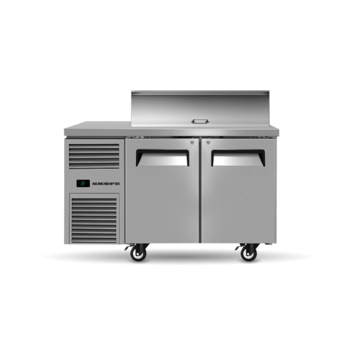 Skope RF7.PPS.2.SD - 2 Solid Door GN Compatible Salad Preparation Fridge