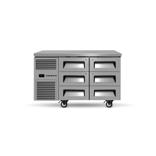 Skope RF7.UBR.2.D6 - 6 Drawers Underbench Fridge