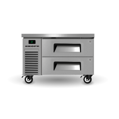 Skope RF8.CBR.1.D2 - 2 Drawer Chef Base GN 1/1 Fridge