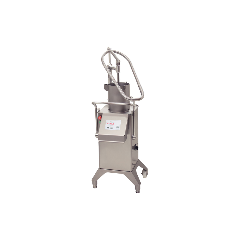 Hallde RG-400i Vegetable Preparation Machine - Manual Push Feeder with 4 Tube Feeder