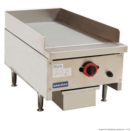 Gasmax RGT-16EPG - Gas Griddle Top 2 Burner LPG