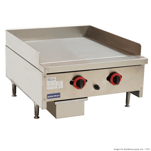 Gasmax RGT-24E - Gas Griddle 2 Burner NG