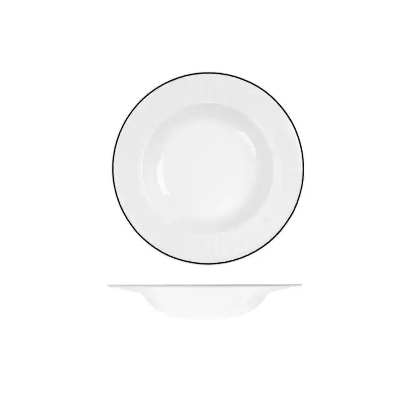 RAK Porcelain Harriette Round Bowl Wide Rim 300mm/ 1280ml (Box of 6)