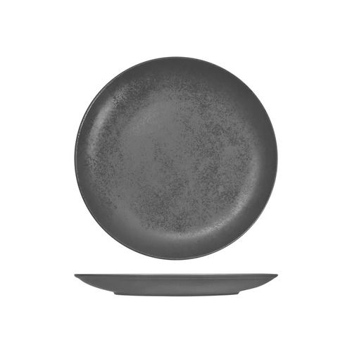 RAK Karbon Round Coupe Plate 240mm - Shale(Box of 12)