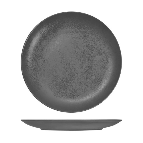 RAK Karbon Round Coupe Plate 290mm - Shale(Box of 12)