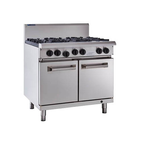 Luus RS-6B - 6 Open Burners with Oven