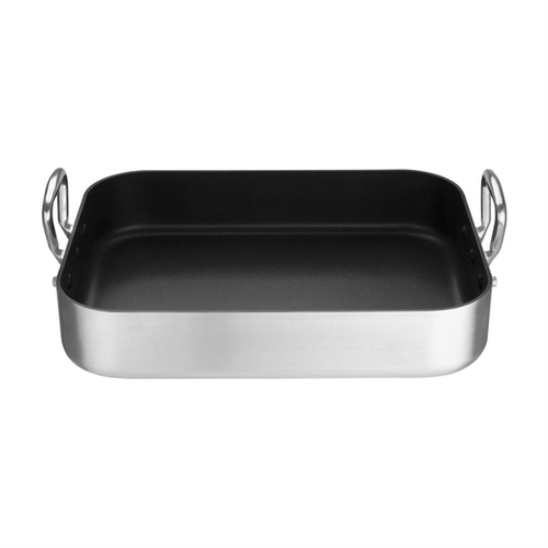 Vogue Roasting Pan Aluminium - 400x300x80mm 15 1/2x11 3/4x3"