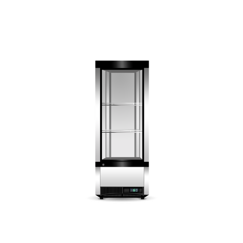 Skope SC112N-A - 4 Glass Sided Display Fridge