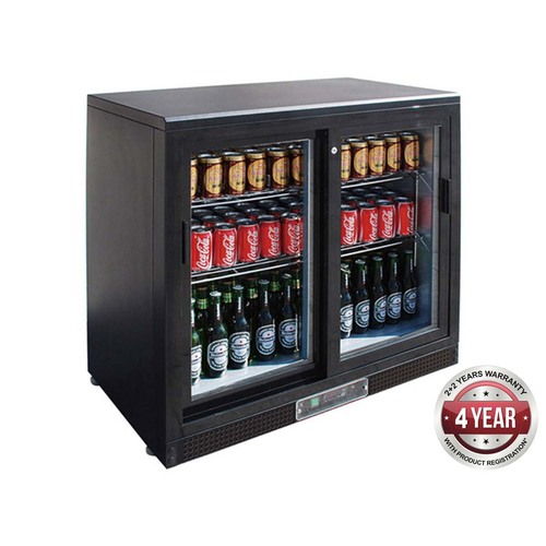Thermaster SC248SD - Two Sliding Door Bar Cooler 900 x 535 x 870mm 