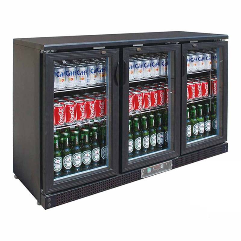 Thermaster SC316G - Three Door Bar Cooler - 320L