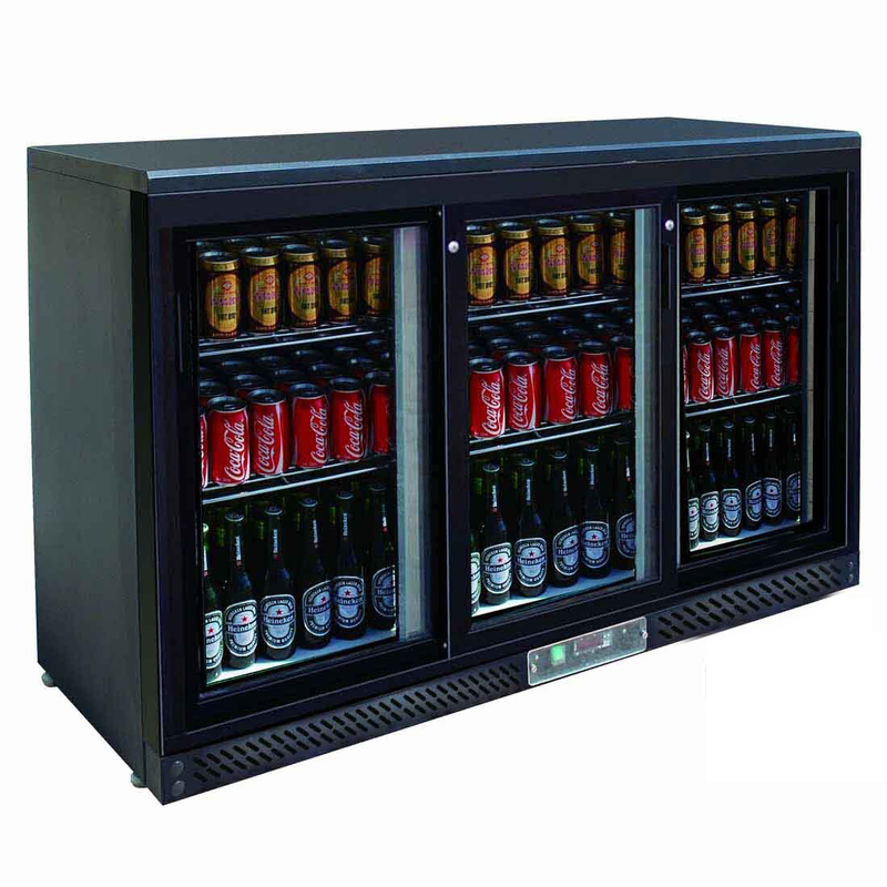 Thermaster SC316SD - Three Sliding Door Bar Cooler - 320L