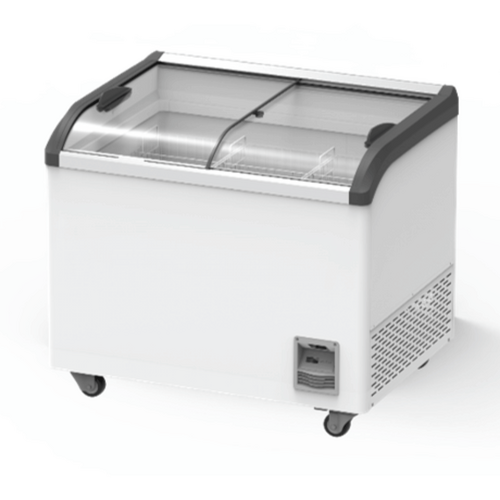 Thermaster SD-306K - Heavy Duty Supermarket Glass Sliding Lid Freezers 306 Litres