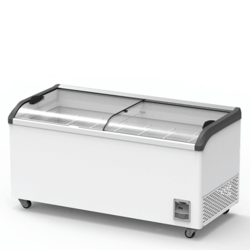 Thermaster SD-576K - Heavy Duty Supermarket Glass Sliding Lid Freezers 576 Litres