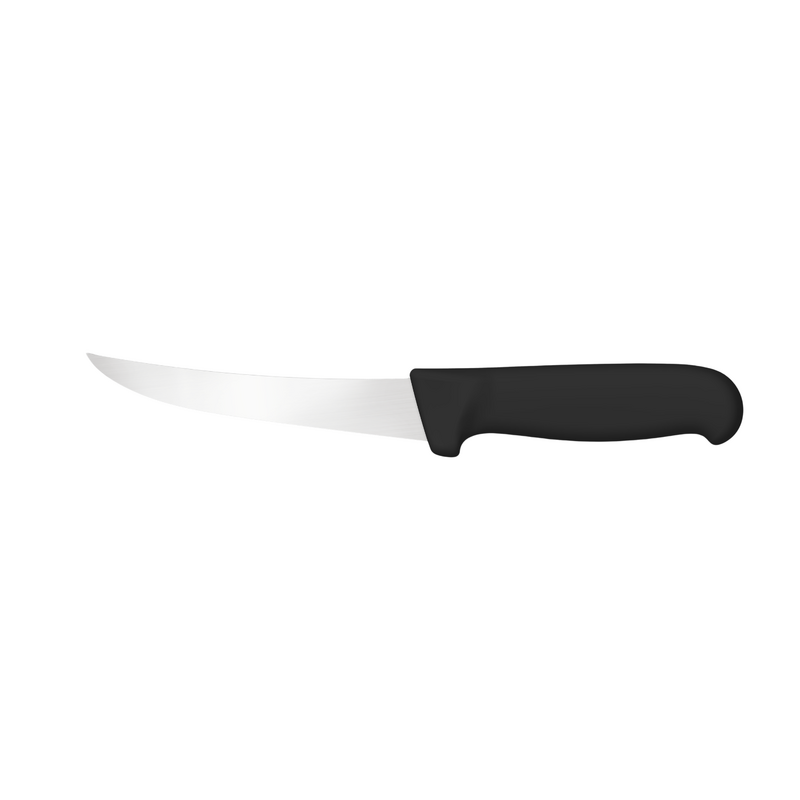 Ambrogio Sanelli Supra Curved Flexible Boning Knife - 150mm Black
