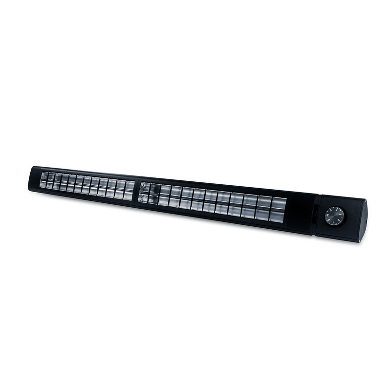 Roband SE1200B Compact Infra-Red Strip Heat Lamp - 1200mm Black