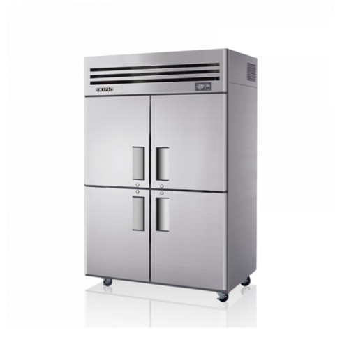 Skipio SFT45-4 - 4 x 1/2 Door Solid Upright Freezer