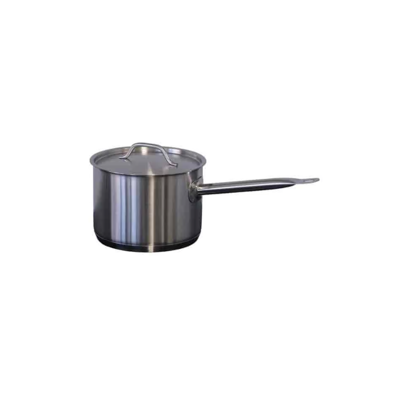 Forje 2.4 Litre Stainless Steel High Saucepan with Lid