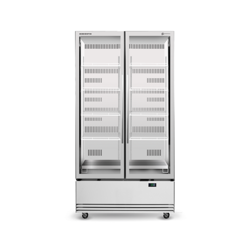Skope SKB900N-A - 2 Glass Door Display or Storage Fridge
