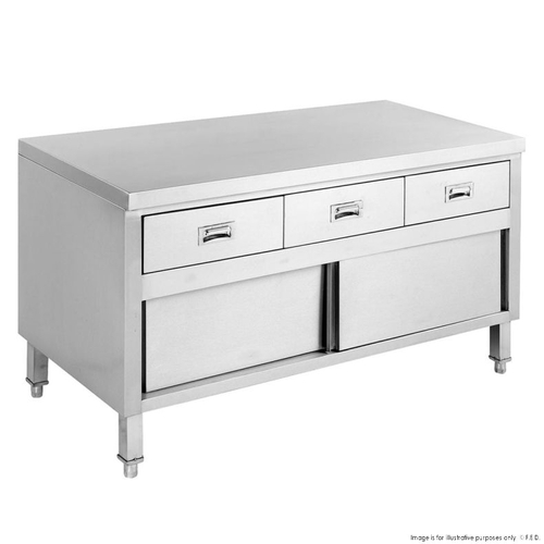 Modular Systems SKTD-1200 - Bench Cabinet with Drawers 1200 x 700 x 900mm