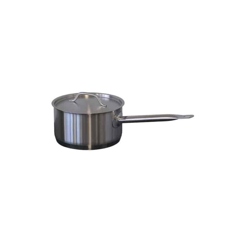 Forje 3.3 Litre Stainless Steel Low Saucepan with Lid
