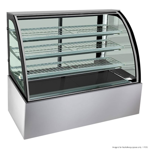 Bonvue SL840 - Curved Glass Deli Showcase - 430L